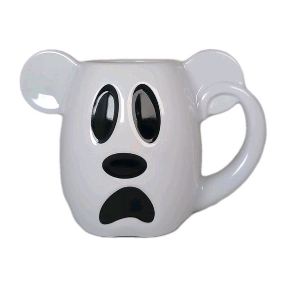 Disney Other - Disney Parks 2018 Halloween Mickey Mouse Ghost Boo To You Coffee Mug Rare HTF